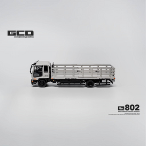 (Pre-Order) GCD Isuzu Forward Dropside Medium Duty Truck - Air Force Combat Grey (RHD) 1:64