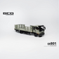 Lot57Supplies Diecast Shop GCD 1:64 scale Isuzu Forward dropside medium duty truck in military green diecast metal