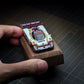 Lot57Supplies Diecast Shop 1:64 scale diecast Jaguar XJR-9 1988 Le Mans winner model car on a wooden display base