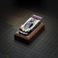 Lot57Supplies Diecast Shop 1:64 scale Transcend model Jaguar XJR-9 1988 Le Mans winner diecast car on wooden base