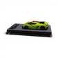 Lot57Supplies Diecast Shop GRYNING 1:64 scale Jesko Absolut model car in green and sweet mandarin with carbon fiber details