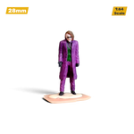Lot57Supplies Diecast Shop 1:64 scale hand-painted resin Joker figure wearing a purple suit and green vest