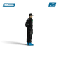 Lot57Supplies Diecast Shop 1:64 scale hand-painted resin Ken Block diorama figure in a black racing suit