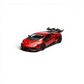 Lot57Supplies Diecast Shop King Model x DarwinPRO Lilith Huracan 1:64 scale diecast car in transparent red finish.