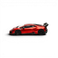 Lot57Supplies Diecast Shop 1:64 scale King Model x DarwinPRO Lilith Huracan diecast car in transparent red finish.