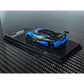 Lot57Supplies Diecast Shop 1:64 scale MC Koenigsegg CCGT diecast model car in blue and carbon fiber livery number 92