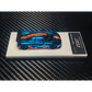 Lot57Supplies Diecast Shop 1:64 scale MC Koenigsegg CCGT diecast car in chrome Gulf blue and orange livery on display