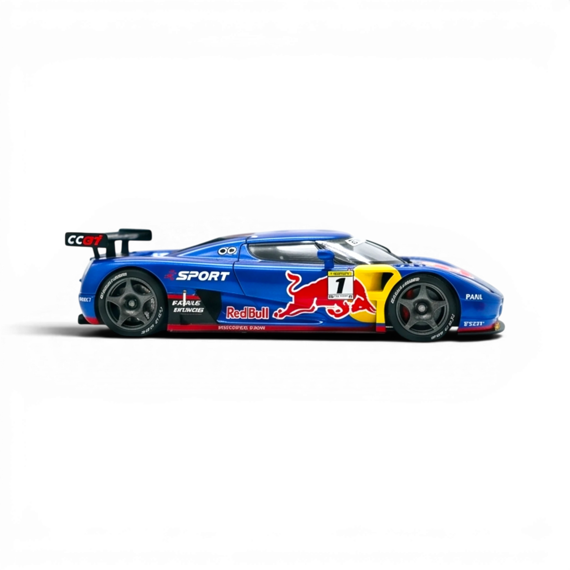 Lot57Supplies Diecast Shop 1:64 scale Autobots Koenigsegg CCGT diecast model car in blue Red Bull racing livery