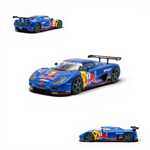 Lot57Supplies Diecast Shop 1:64 scale diecast Koenigsegg CCGT model car in blue Red Bull racing livery