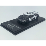 Lot57Supplies Diecast Shop 1:64 scale MC Koenigsegg One:1 diecast model car in black and white police livery