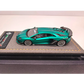 Lot57Supplies Diecast Shop GodWealth 1:64 scale resin Lamborghini Aventador SVJ model car in metallic green