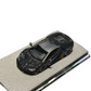 Lot57Supplies Diecast Shop 1:64 scale resin Lamborghini Centenario model in black carbon with yellow accents