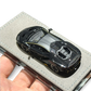 Lot57Supplies Diecast Shop 1:64 scale resin Lamborghini Centenario model car in black carbon with yellow accents