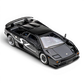 Microturbo Lamborghini Diablo SV in metallic black from Lot57Supplies Diecast Shop, 1:64 scale diecast model car.