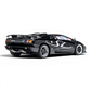 Microturbo Lamborghini Diablo SV in metallic black from Lot57Supplies Diecast Shop, 1:64 scale diecast model car.