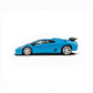MicroTurbo metallic blue Lamborghini Diablo SVR 1:64 diecast model car from Lot57Supplies Diecast Shop