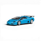 Lot57Supplies Diecast Shop MicroTurbo metallic blue Lamborghini Diablo SVR 1:64 scale diecast model car