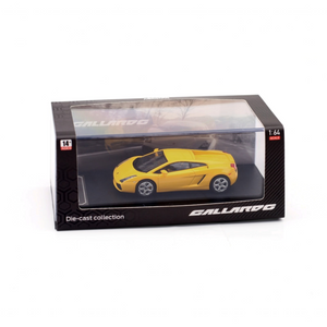 Lot57Supplies Diecast Shop NAMELESS 1:64 scale Lamborghini Gallardo diecast model car in Harris Yellow in display box