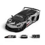 Lot57Supplies Diecast Shop SC Lamborghini GTEVO 1:64 scale diecast model car with grey shark camo livery