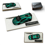 Lot57Supplies Diecast Shop TARDIS x XQ 1:64 scale metallic green Lamborghini Huracan Performante resin model car