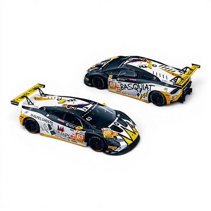 Lot57Supplies Diecast Shop 1:64 scale Trends Hobby Lamborghini Huracan GT3 EVO2 diecast model with No.63 racing livery.