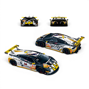 Lot57Supplies Diecast Shop Trends Hobby 1:64 scale Lamborghini Huracan GT3 EVO2 diecast model in No.63 Basquiat livery