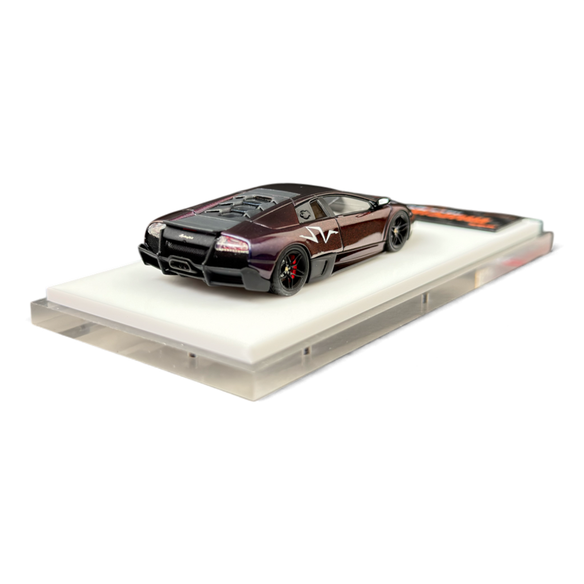 Lot57Supplies Diecast Shop WAM 1:64 scale resin Lamborghini Murcielago LP670 with blue purple chameleon paint finish