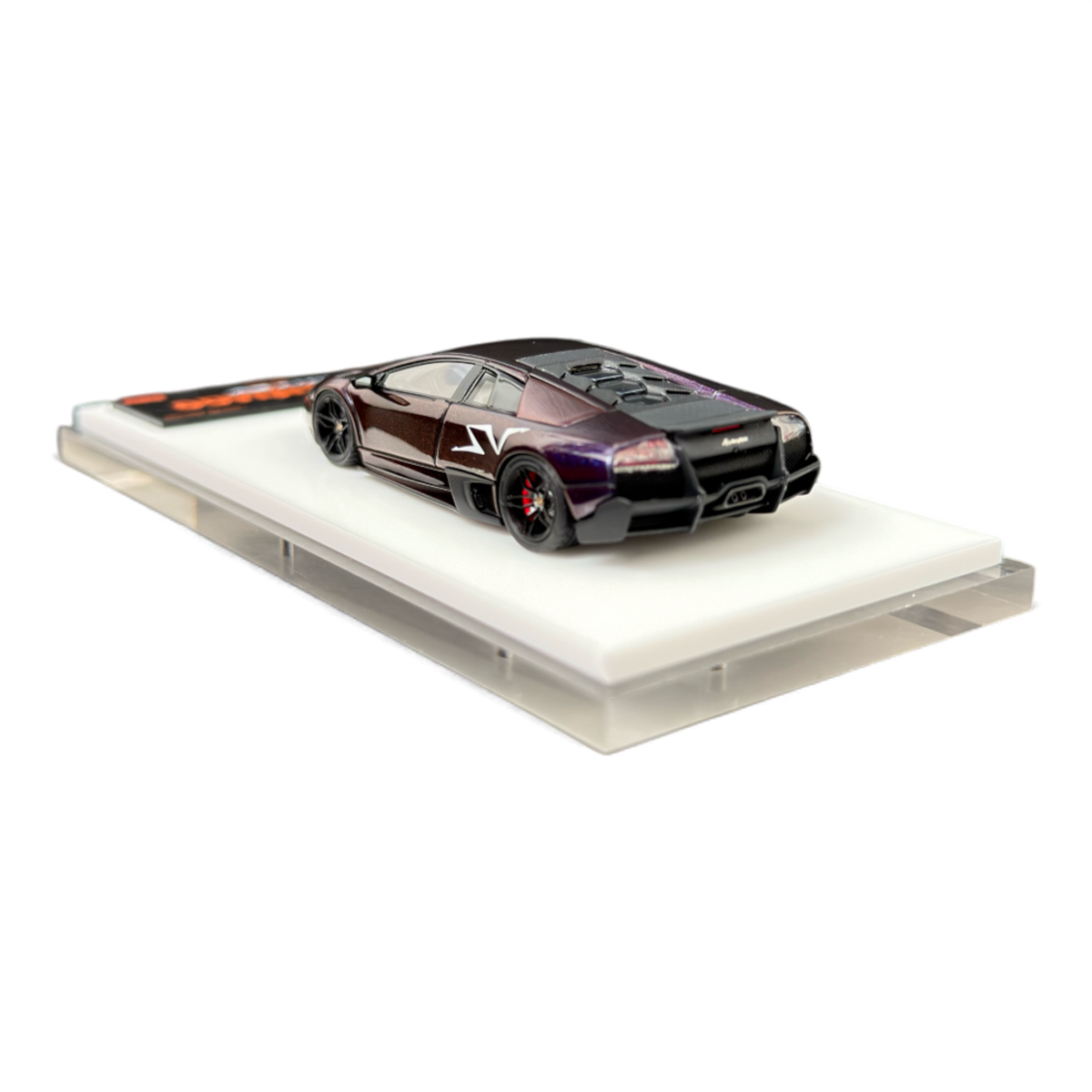 Lot57Supplies Diecast Shop WAM 1:64 scale resin Lamborghini Murcielago LP670 with blue purple chameleon paint