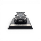 Lot57Supplies Diecast Shop 1:64 scale glossy black LB GTR 1.5 diecast model car with PLAYBOY livery on display base
