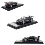 Lot57Supplies Diecast Shop 1:64 scale MC LB GTR 1.5 diecast model car in glossy black with white PLAYBOY livery.