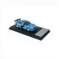 Lot57Supplies Diecast Shop 1:64 scale MC LB GTR 1.5v diecast model car with blue Godzilla livery on display base
