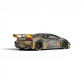 Lot57Supplies Diecast Shop 1:64 King Model LB-Works Lamborghini Huracan GT EVO in grey with gold racing accents.