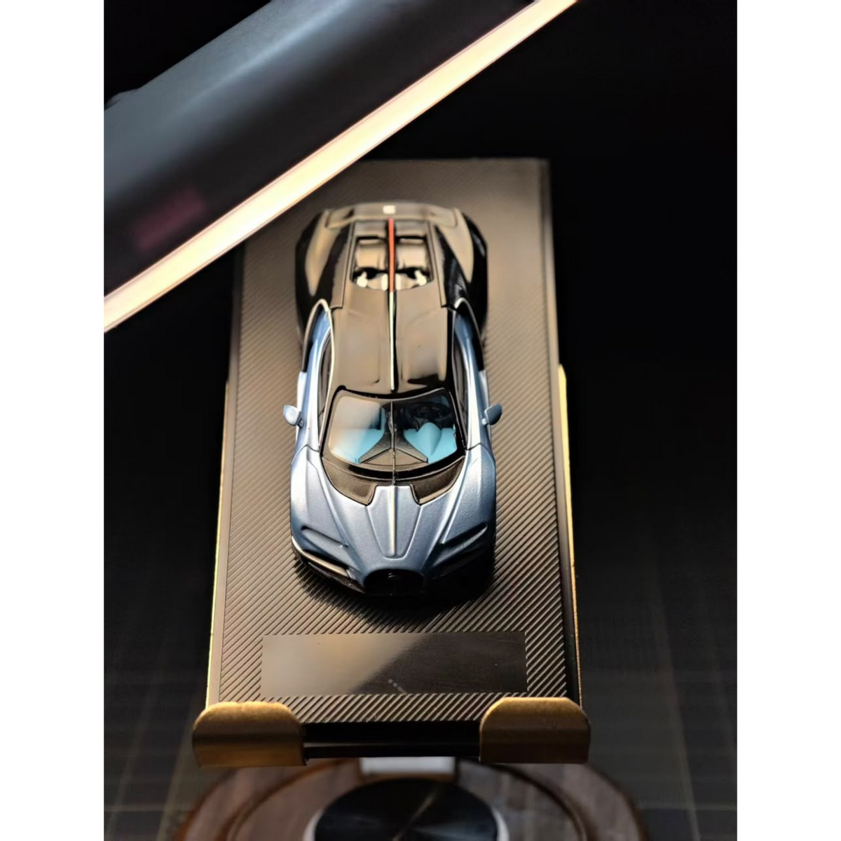 Lot57Supplies Diecast Shop Liberty 64 Tourbillon 1:64 scale diecast car in Atlantic Blue Metallic with sky blue interior