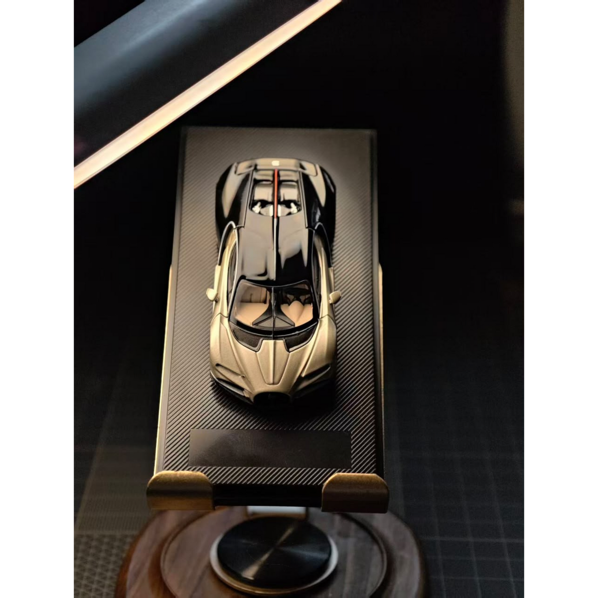 Lot57Supplies Diecast Shop Liberty 64 Tourbillon 1:64 scale diecast model car in champagne gold with beige interior