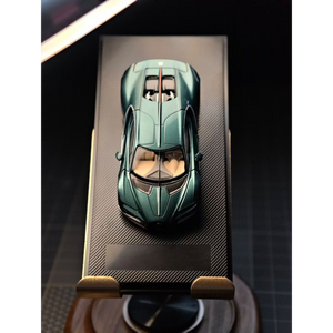 Lot57Supplies Diecast Shop 1:64 scale Liberty 64 Tourbillon diecast model in British Racing Green with beige interior
