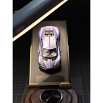 Lot57Supplies Diecast Shop Liberty 64 Tourbillon 1:64 scale diecast car in metallic electric purple with white interior