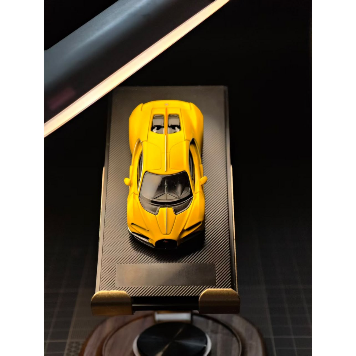 Lot57Supplies Diecast Shop Liberty 64 Tourbillon 1:64 scale diecast car in bright yellow with black interior