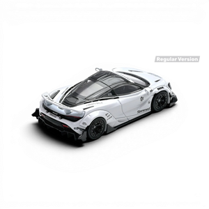 Lot57Supplies Diecast Shop Inno64 Liberty Walk McLaren 720S 1:64 scale white diecast model car with black accents