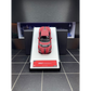 Lot57Supplies Diecast Shop DMY Ferrari 812C matte red model car in 1:64 scale with opening hood on display stand