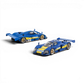 Lot57Supplies Diecast Shop Pop Race Mazda 787B 1:64 scale diecast model car in blue and yellow racing livery