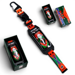 Lot57Supplies Diecast Shop INNO64 x D/STANS Liberty Walk Mazda RX-7 FD3S diecast car in a carbon-fiber keychain strap.