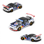 Lot57Supplies Diecast Shop 1:64 scale Inno64 Mazda RX-7 Mad Mike MADBUL Gen8 drift car with racing livery and gold rims