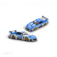 Lot57Supplies Diecast Shop Inno64 Mazda RX7 FD3S LB-Super Silhouette Meiji diecast model car in blue and white