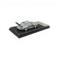 Lot57Supplies Diecast Shop MC RWB 993 G2 Single Deck Wing diecast model car in cement grey with gold wheels, 1:64 scale.