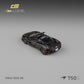 Lot57Supplies Diecast Shop CM Model 1:64 scale McLaren 750S Convertible diecast car in Onyx Black, rear angle view.