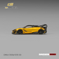 Lot57Supplies Diecast Shop CM Model McLaren DarwinPRO 720SE2 GTR diecast car in pearl yellow, side view