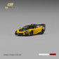 Lot57Supplies Diecast Shop CM Model McLaren DarwinPRO 720SE2 GTR diecast car in pearl yellow with black racing details
