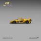 Lot57Supplies Diecast Shop 1:64 scale CM Model McLaren P1 GTR diecast car in yellow Harrods livery with number 51