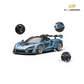 Lot57Supplies Diecast Shop CM Model 1:64 scale McLaren Senna diecast car in ice blue with detailed interior features