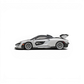 Lot57Supplies Diecast Shop 1:64 scale CM Model McLaren Senna in Silica White with carbon fiber details.